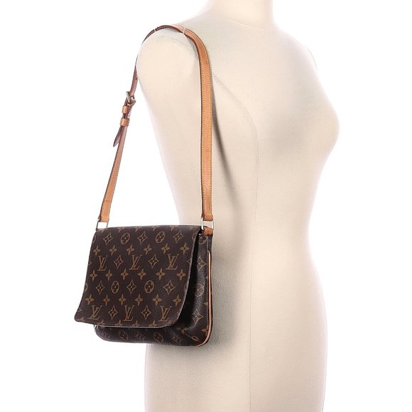 Authentic Louis Vuitton Monogram Musette Tango Shoulder Bag - Picture 3 of 7